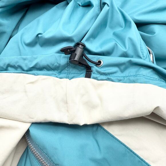 Peter Millar Full Zip Windbreaker Jacket XL Teal Blue Lightweight NEW - Picture 11 of 14